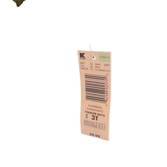 WonderKids fleece full zip hoodie jacket coat NWT NEW camo camouflage 3T - Picture 4 of 6